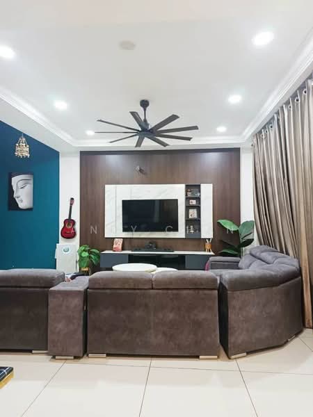 Rumah Teres 2-Tingkat untuk Dijual di Taman Perling (Perling) - Andy Chan - Living Room - PropertyGuru.com.my