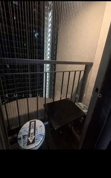Service Residence for Sale at Residensi MH Platinum 2 - Amirul Shafiq - Balcony - PropertyGuru.com.my