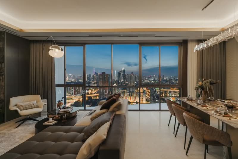 Kondominium untuk Dijual di Capella Embassy (D'Rapport Residences) - Ambrose Too - Living Room - PropertyGuru.com.my
