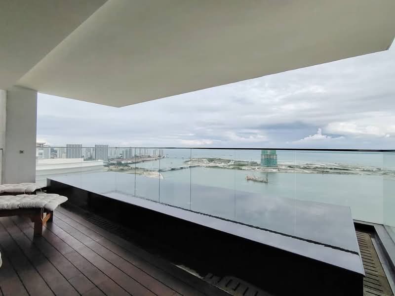 Kondominium untuk Disewa di Setia V Residences - Meng . - Balcony - PropertyGuru.com.my