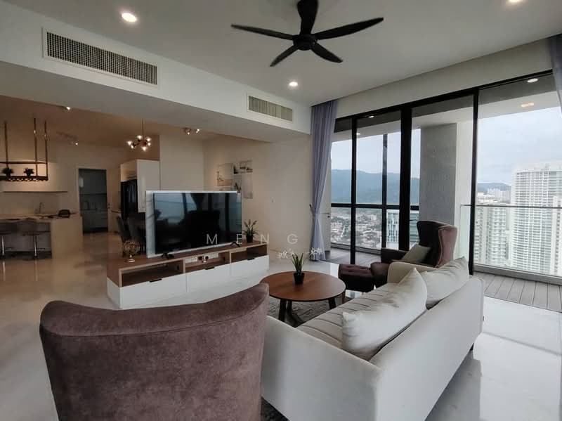 Kondominium untuk Disewa di Setia V Residences - Meng . - Living Room - PropertyGuru.com.my