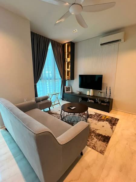 Service Residence for Sale at 10 Stonor - Kelvin Pang - Living Room - PropertyGuru.com.my