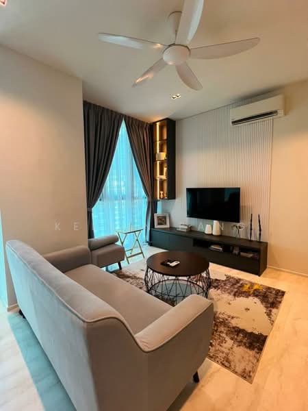 Service Residence for Sale at 10 Stonor - Kelvin Pang - Living Room - PropertyGuru.com.my