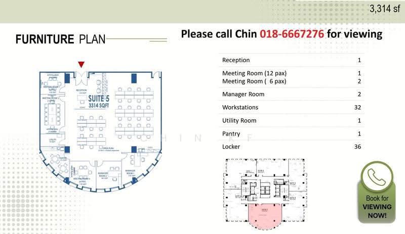 Pejabat untuk Disewa di KLCC (KL City Centre) - Chin KF - PropertyGuru.com.my