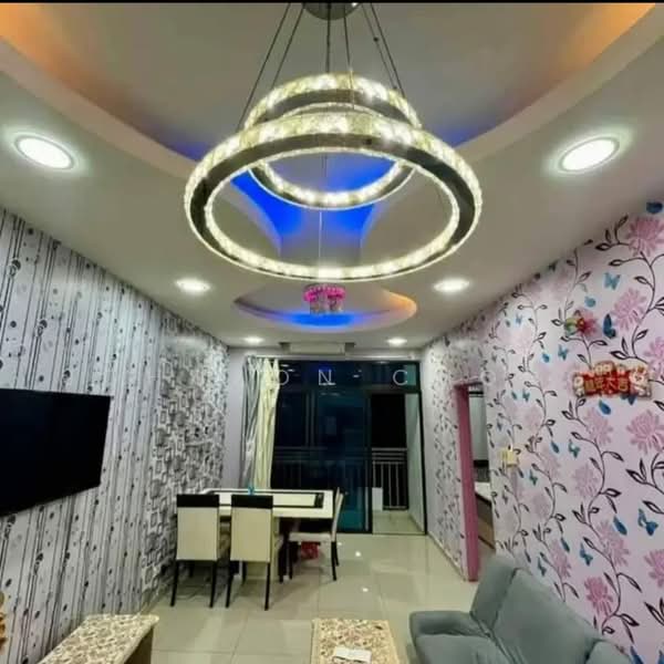 Apartment for Sale at Seri Austin Residence (Pangsapuri Seri Austin) - Johnson Chong - Living Room - PropertyGuru.com.my
