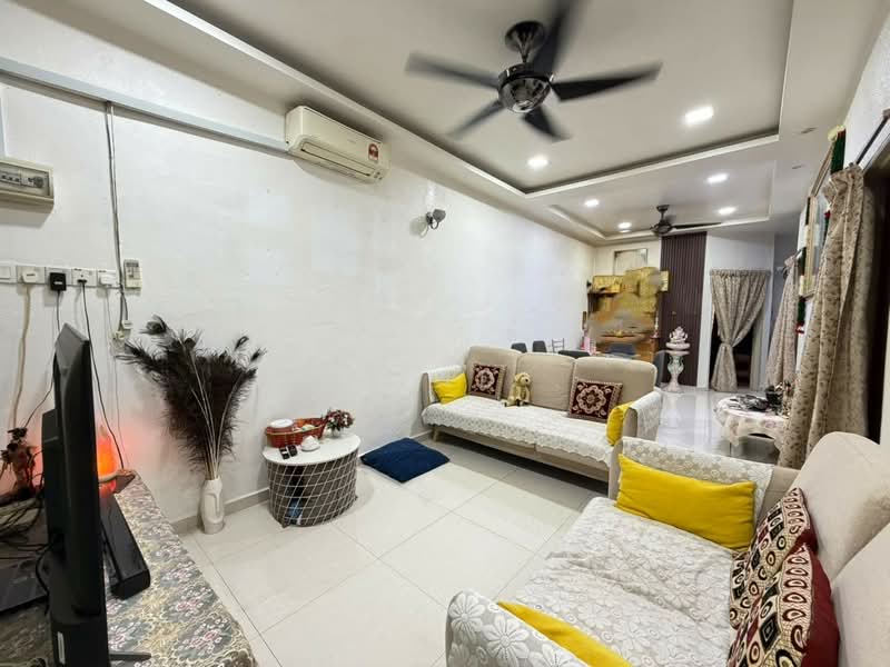 Rumah Teres 1-Tingkat untuk Dijual di Taman Impian Alma (Bukit Mertajam) - Aswad . - Living Room - PropertyGuru.com.my