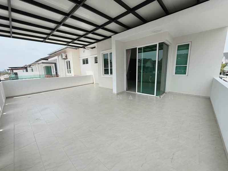 Rumah Berkembar untuk Disewa di Bukit Panchor (Nibong Tebal) - Christina Loh - Balcony - PropertyGuru.com.my