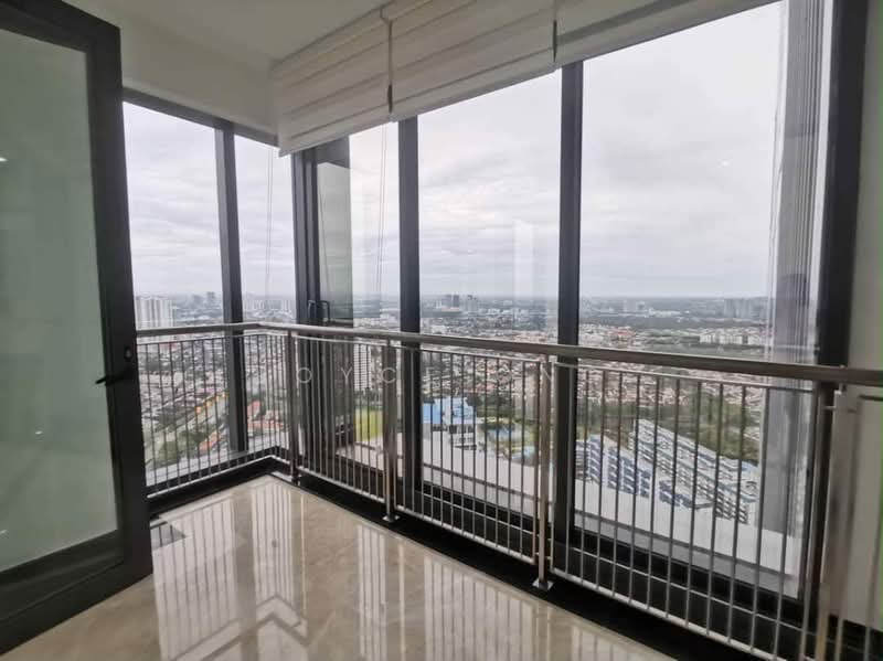 Kediaman Servis untuk Disewa di The Astaka @ 1 Bukit Senyum - Joyce Ong - Balcony - PropertyGuru.com.my