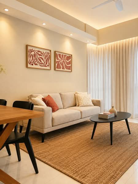 Kediaman Servis untuk Disewa di The Sentral Suites - Jay Selvam - Living Room - PropertyGuru.com.my