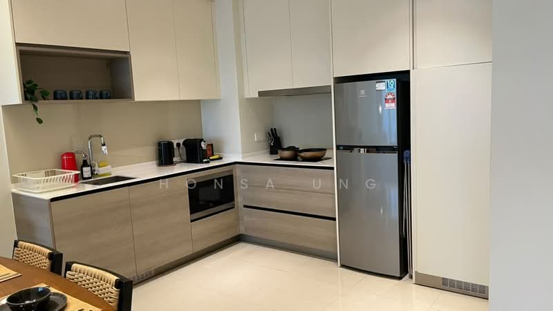 Service Residence for Sale at ViiA Residences - Honsa Ung - Kitchen - PropertyGuru.com.my