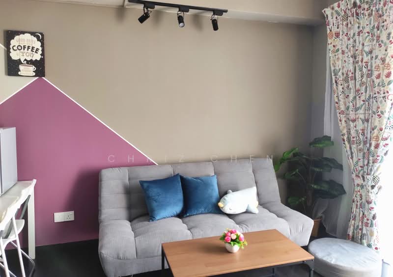 Service Residence for Rent at 28 Boulevard - Chriz Chen - Living Room - PropertyGuru.com.my