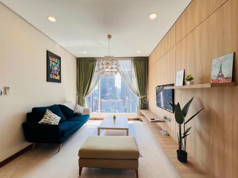 Service Residence for Sale at Core Soho Suite - Ethan Low - Living Room - PropertyGuru.com.my