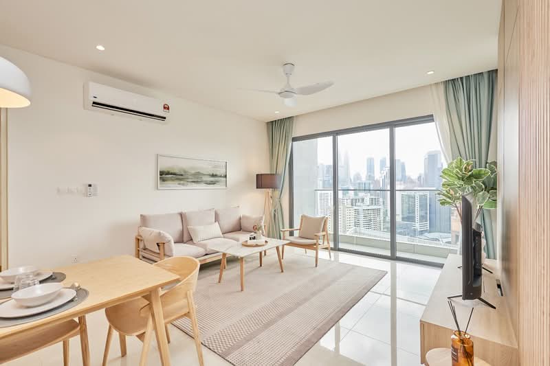Kediaman Servis untuk Disewa di Mitsui Serviced Suites - KC KAW - Living Room - PropertyGuru.com.my