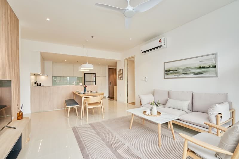Kediaman Servis untuk Disewa di Mitsui Serviced Suites - KC KAW - Living Room - PropertyGuru.com.my