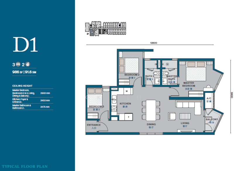 Pangsapuri untuk Dijual di Assana Serviced Suites @ Tropicana Cenang - CK TEH - PropertyGuru.com.my