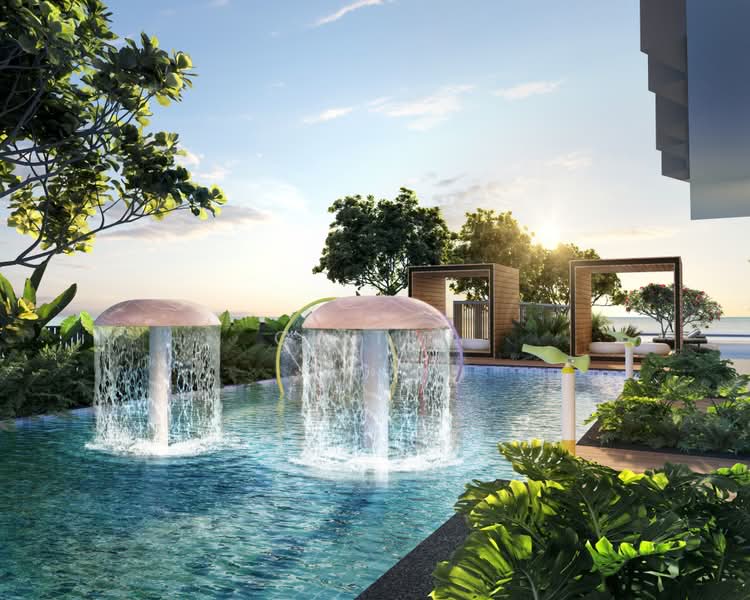 Pangsapuri untuk Dijual di Assana Serviced Suites @ Tropicana Cenang - CK TEH - Exterior - PropertyGuru.com.my