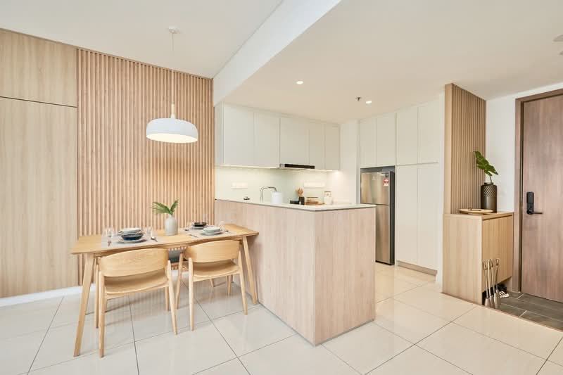 Service Residence for Rent at Mitsui Serviced Suites - KC KAW - Kitchen - PropertyGuru.com.my