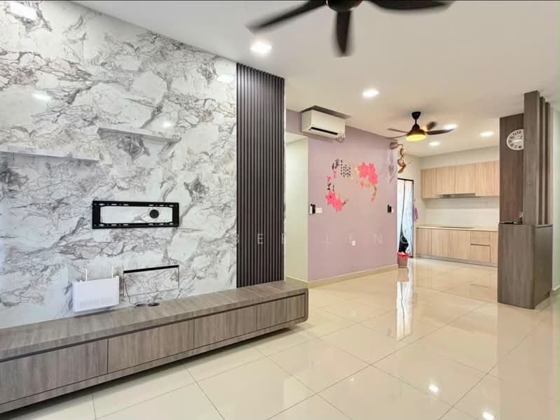 Kediaman Servis untuk Dijual di Veranda Residence - Ewe Bee Leng - Living Room - PropertyGuru.com.my