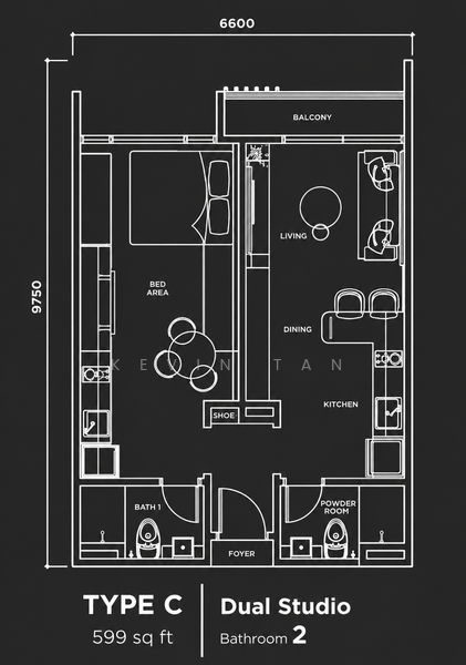 Kediaman Servis untuk Dijual di Summer Suites - Residensi Bukit Meldrum - Kevin Tan - PropertyGuru.com.my
