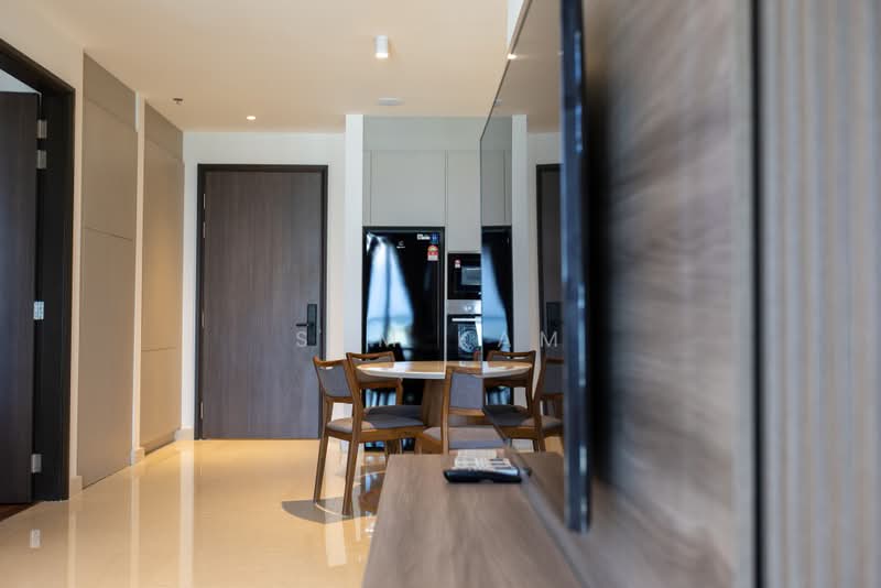 Kediaman Servis untuk Dijual di Marriott Residence @ Gurney - Sam Kam - Dining Room - PropertyGuru.com.my