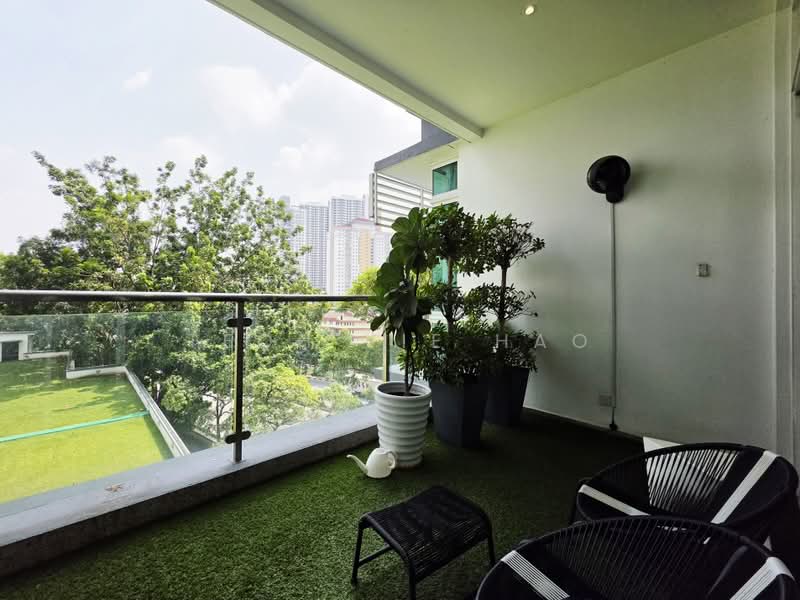 Kondominium untuk Disewa di Tijani 2 North - Teoh Yie Hao - Balcony - PropertyGuru.com.my
