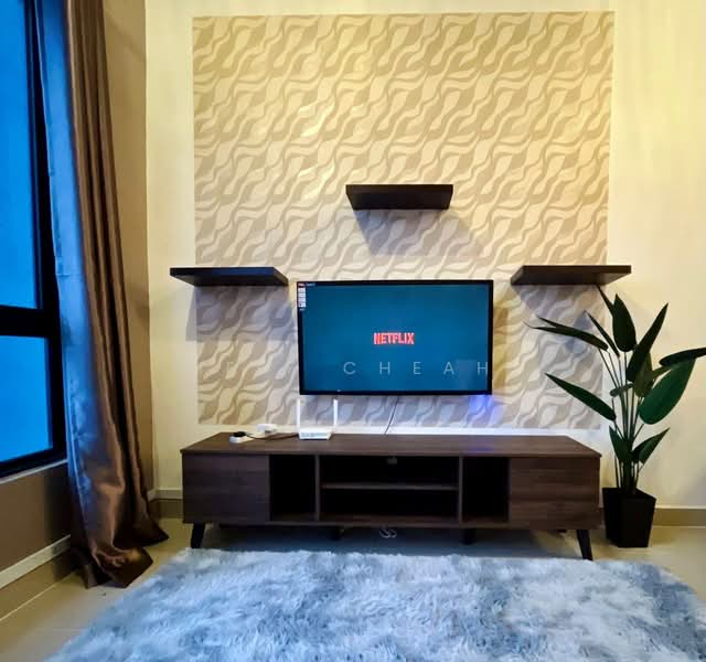 Kediaman Servis untuk Disewa di MKH Boulevard II - Jeff Cheah - Living Room - PropertyGuru.com.my