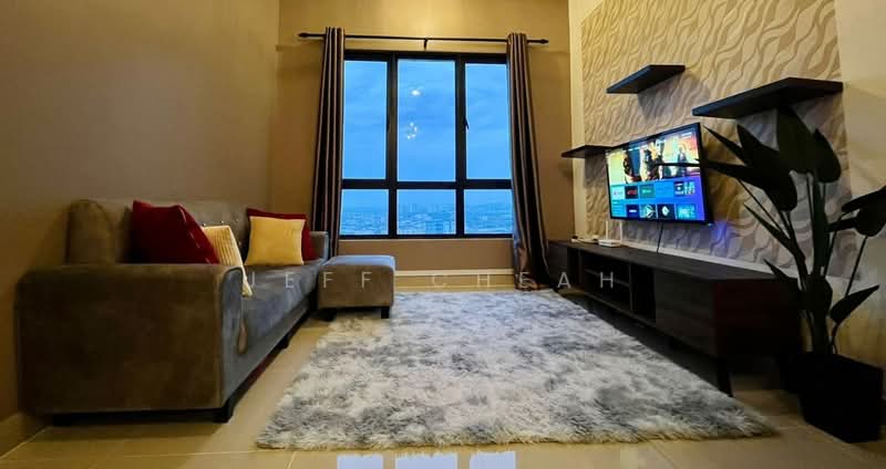 Kediaman Servis untuk Disewa di MKH Boulevard II - Jeff Cheah - Living Room - PropertyGuru.com.my