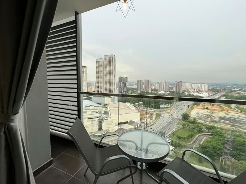 Kondominium untuk Disewa di Paraiso Residence @ The Earth - Lai Lick Haw - Balcony - PropertyGuru.com.my