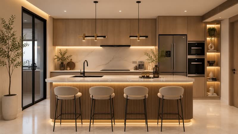 Kondominium untuk Dijual di THE Address II, Taman Desa - Louis Chen - Kitchen - PropertyGuru.com.my