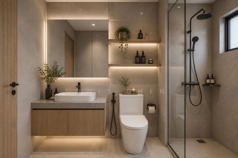 Kondominium untuk Dijual di THE Address II, Taman Desa - Louis Chen - Bathroom - PropertyGuru.com.my