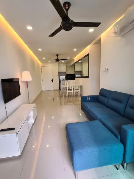 Kediaman Servis untuk Disewa di Sentul Point - Jet Tan - Living Room - PropertyGuru.com.my