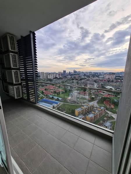 Kediaman Servis untuk Disewa di Sentul Point - Jet Tan - Balcony - PropertyGuru.com.my