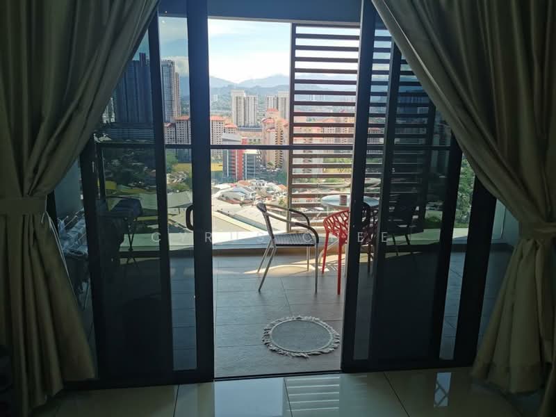 Kondominium untuk Disewa di Bennington Residences @ SkyArena - Cyrus Chee - Balcony - PropertyGuru.com.my