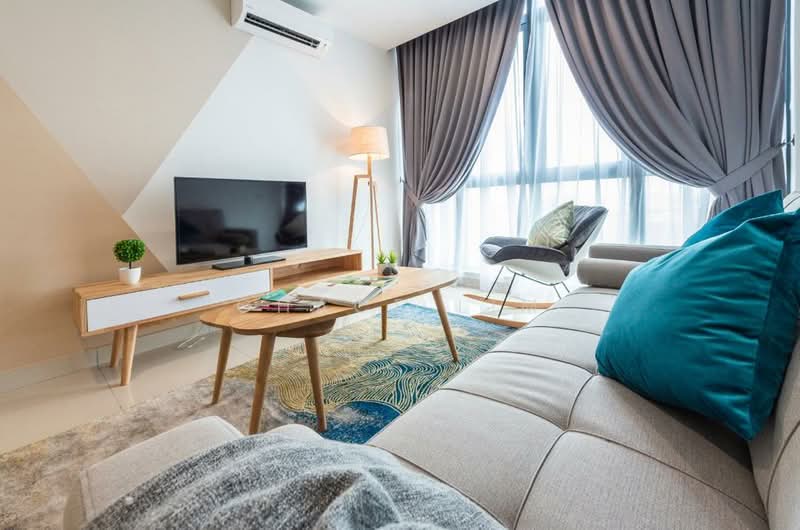 Service Residence for Rent at H2O Residences - Chace Lim - Living Room - PropertyGuru.com.my