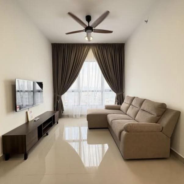 Kediaman Servis untuk Disewa di Residensi Ava @ Kiara Bay - Jayden Chong - Living Room - PropertyGuru.com.my