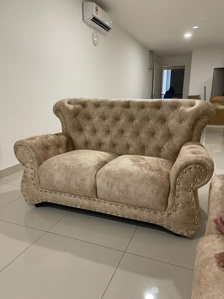 Kediaman Servis untuk Disewa di AraTre' Residences - Chace Lim - Living Room - PropertyGuru.com.my