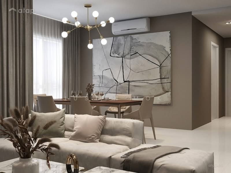 Service Residence for Sale at Alanis Residence - Justin Mok - Living Room - PropertyGuru.com.my