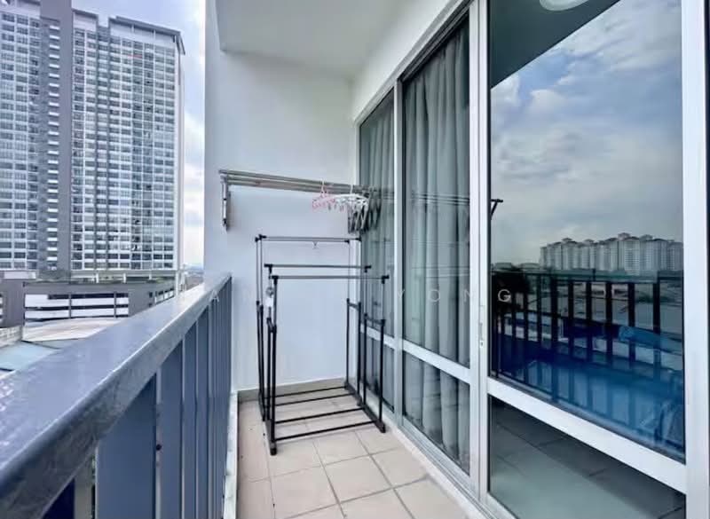Service Residence for Rent at Greenfield Regency - Janice Yong - Balcony - PropertyGuru.com.my