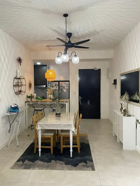 Service Residence for Sale at Sky Meridien - Roseabelle Low - Dining Room - PropertyGuru.com.my