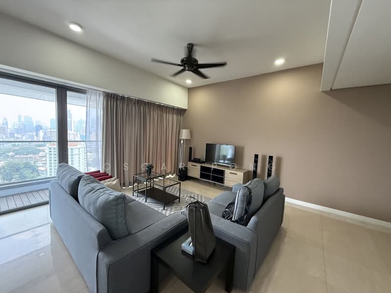 Service Residence for Rent at The Sentral Residences - Oscar Pong - Living Room - PropertyGuru.com.my