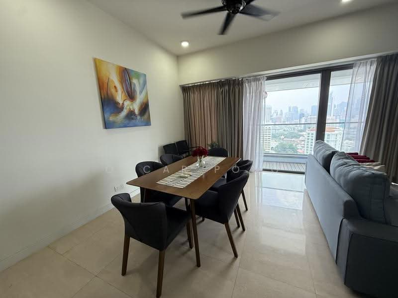 Service Residence for Rent at The Sentral Residences - Oscar Pong - Dining Room - PropertyGuru.com.my