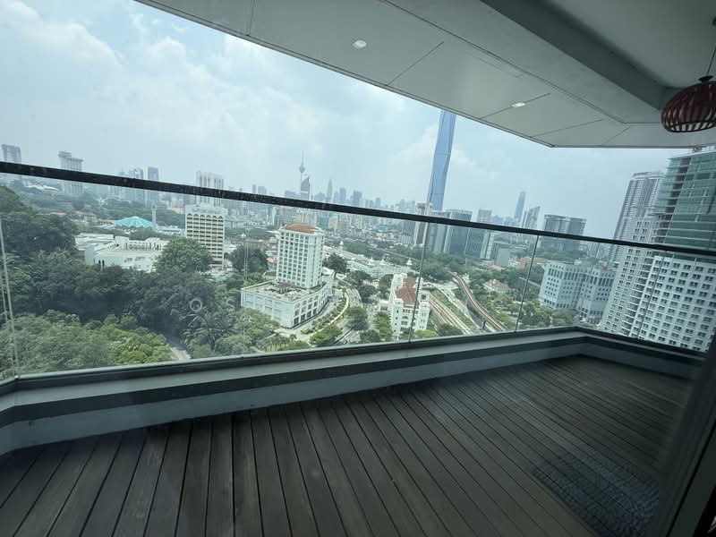 Service Residence for Rent at The Sentral Residences - Oscar Pong - Balcony - PropertyGuru.com.my