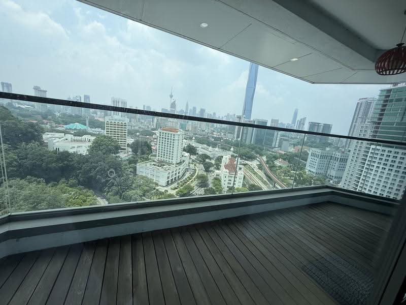 Service Residence for Rent at The Sentral Residences - Oscar Pong - Balcony - PropertyGuru.com.my