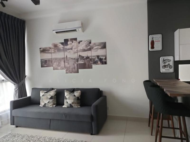 Kediaman Servis untuk Dijual di Eco Nest - Alicia Fong - Living Room - PropertyGuru.com.my