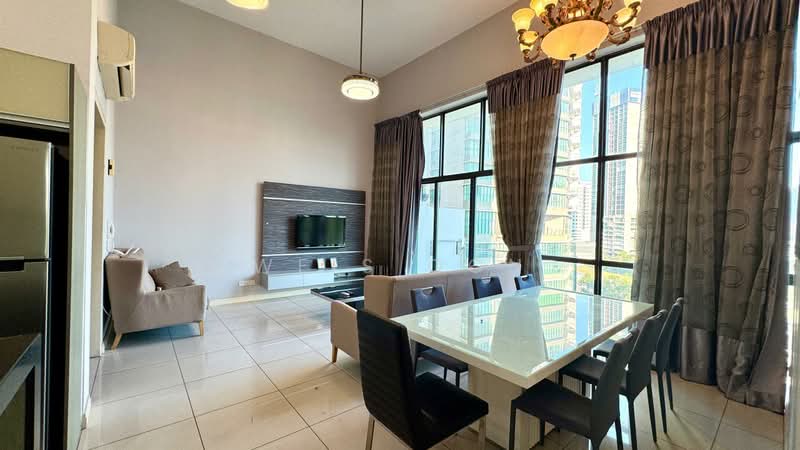 Kediaman Servis untuk Disewa di Setia SKY Residences - Weis Oon - Living Room - PropertyGuru.com.my