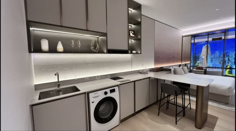Service Residence for Sale at Armani Hallson KLCC - Venus Chan - Kitchen - PropertyGuru.com.my