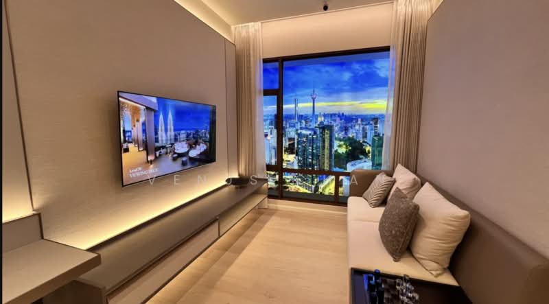 Service Residence for Sale at Armani Hallson KLCC - Venus Chan - Living Room - PropertyGuru.com.my