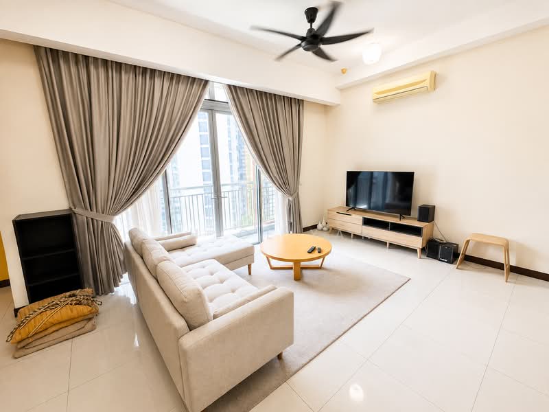 Kondominium untuk Disewa di Hampshire Residences - Chloe Yan - Living Room - PropertyGuru.com.my