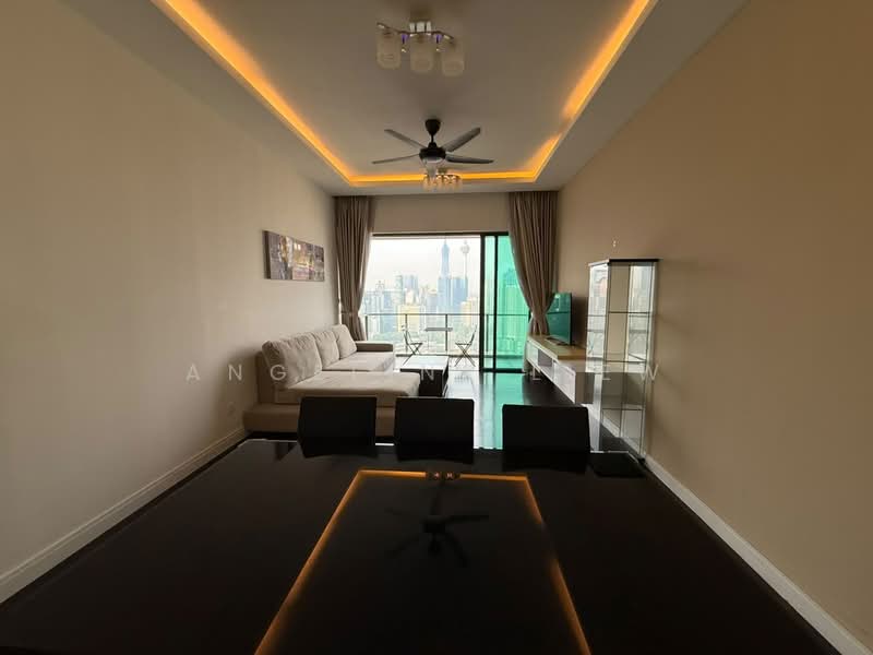 Kediaman Servis untuk Disewa di Setia SKY Residences - Angeline LIEW - Living Room - PropertyGuru.com.my
