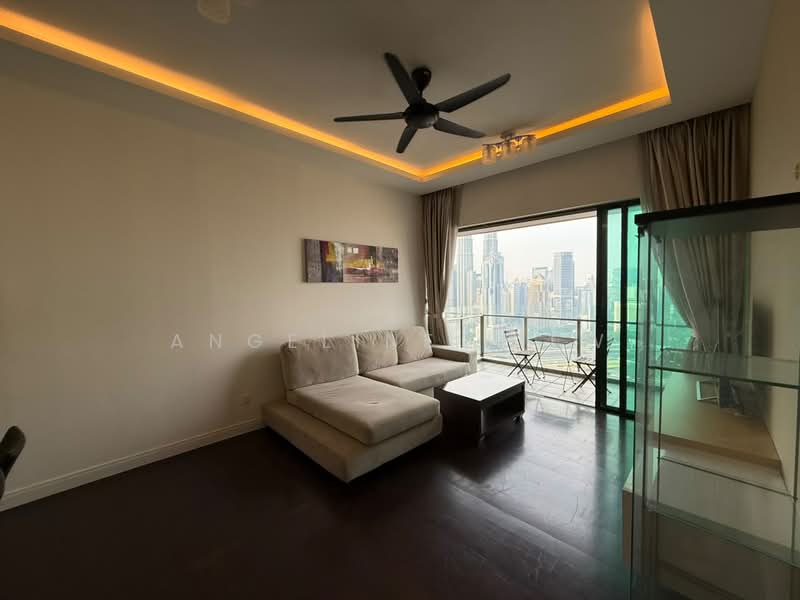 Kediaman Servis untuk Disewa di Setia SKY Residences - Angeline LIEW - Living Room - PropertyGuru.com.my